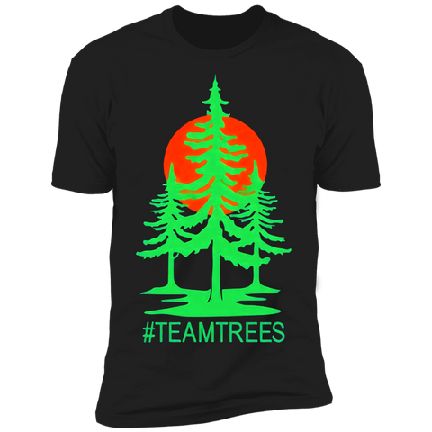 Mr Beast Team Trees Christmas Shirt NL3600 Next Level Premium Short Sleeve T-Shirt