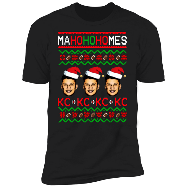 Patrick Mahomes MaHOHOHOmes Christmas Sweatshirt Shirt NL3600 Next Level Premium Short Sleeve T-Shirt