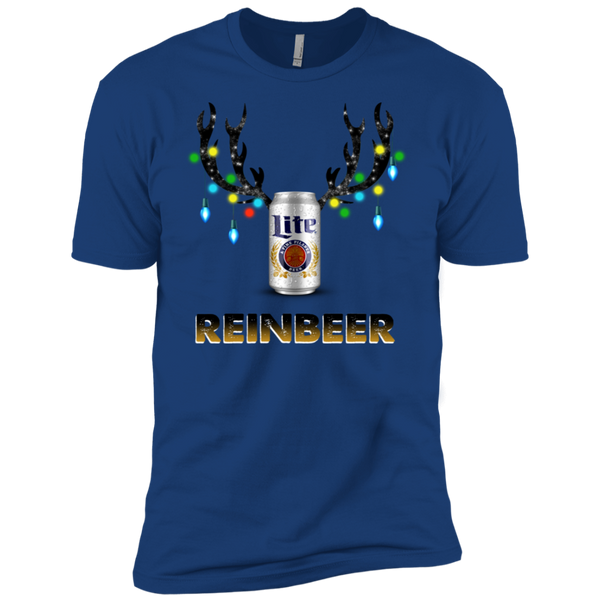 Reinbeer funny Christmas Beer Reindeer Shirt NL3600 Next Level Premium Short Sleeve T-Shirt