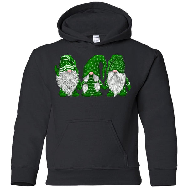 Scandinavian Green Gnomes Christmas shirts Green Gnomies Santa Gnome G185B Gildan Youth Pullover Hoodie