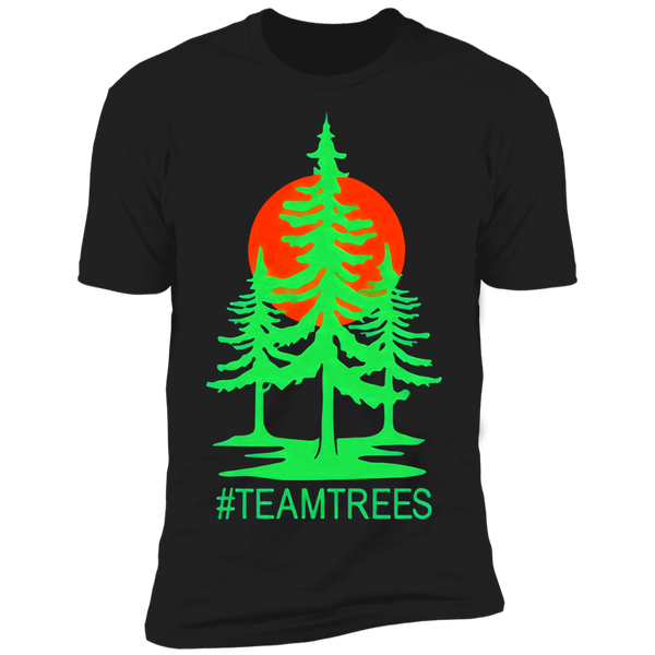 Mr Beast Team Trees Christmas Shirt NL3600 Next Level Premium Short Sleeve T-Shirt