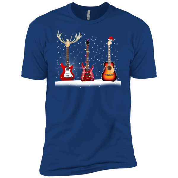 Musical instrument Guitar Ugly Christmas Shirt NL3600 Next Level Premium Short Sleeve T-Shirt