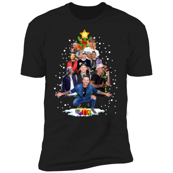Kane Brown Christmas Tree Shirt NL3600 Next Level Premium Short Sleeve T-Shirt