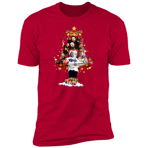 Post Malone Christmas Tree Shirt NL3600 Next Level Premium Short Sleeve T-Shirt