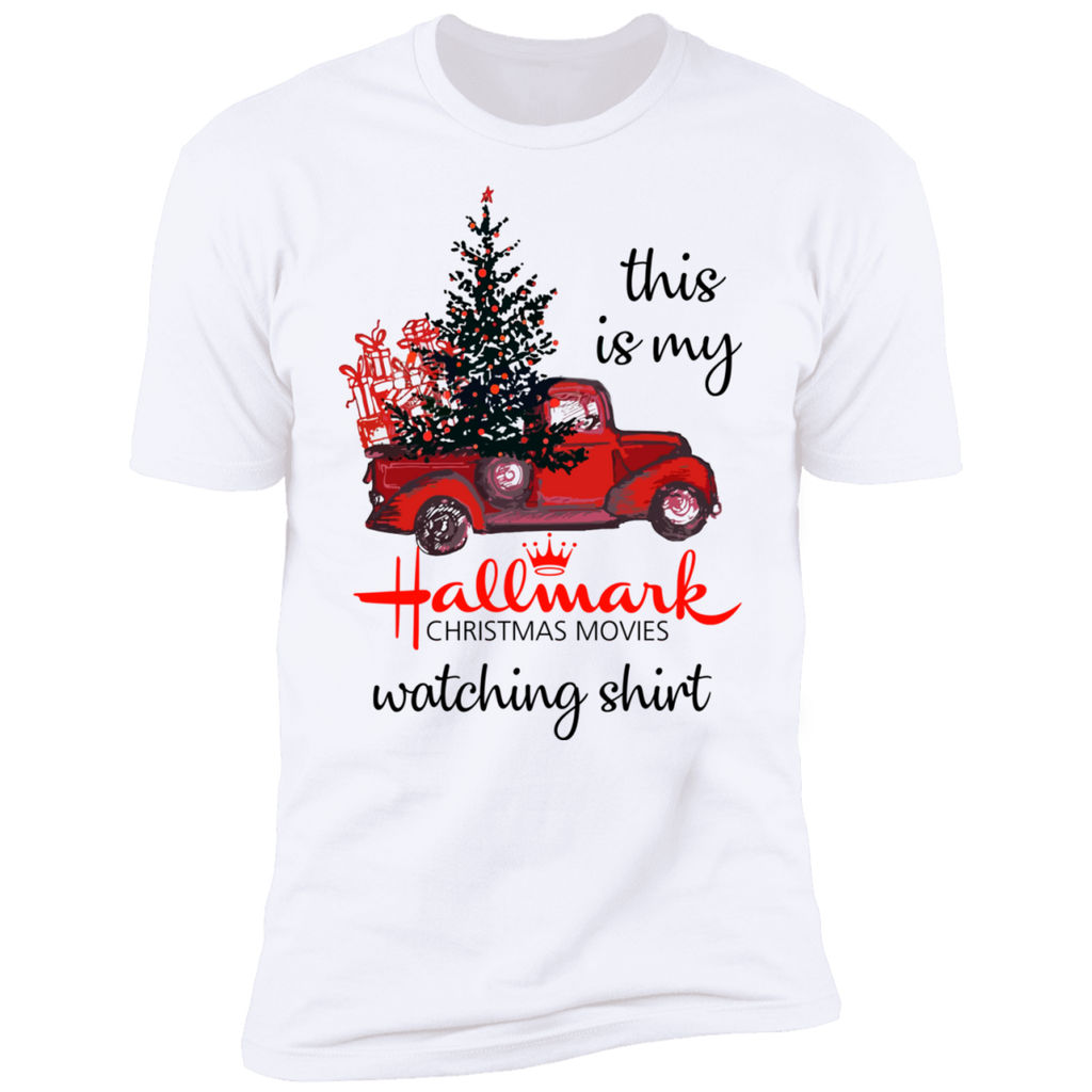 This is my Hallmark christmas movies watching shirt sweater Shirt NL3600 Next Level Premium Short Sleeve T-Shirt