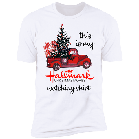 This is my Hallmark christmas movies watching shirt sweater Shirt NL3600 Next Level Premium Short Sleeve T-Shirt