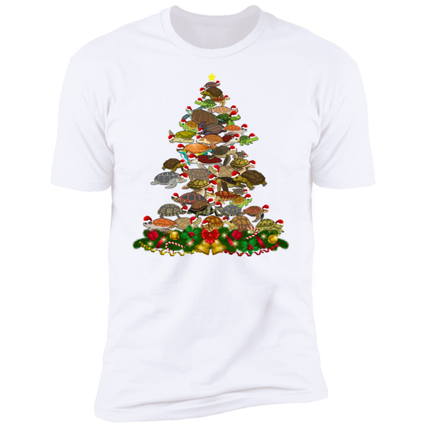 Turtles Christmas Tree Shirt NL3600 Next Level Premium Short Sleeve T-Shirt