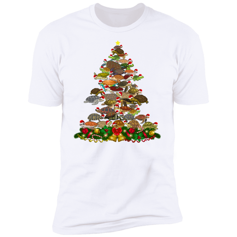 Turtles Christmas Tree Shirt NL3600 Next Level Premium Short Sleeve T-Shirt