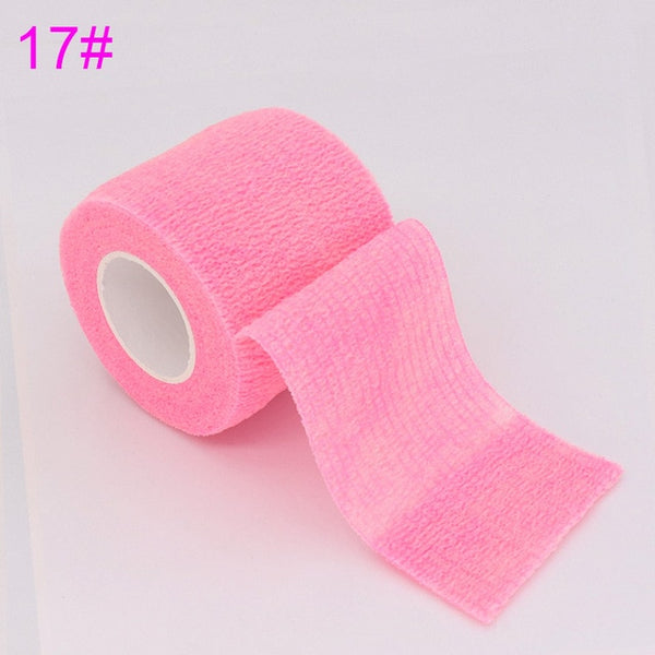 18 Colors Colorful Athletic Wrap Tape Self Adhesive Elastic Bandage