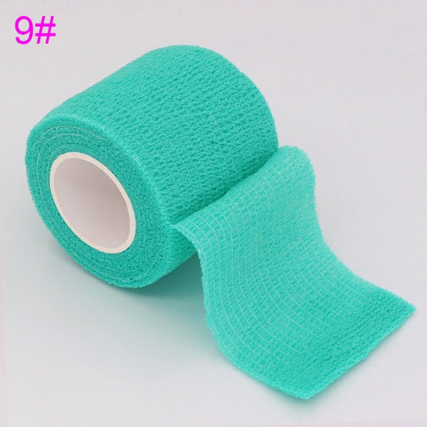 18 Colors Colorful Athletic Wrap Tape Self Adhesive Elastic Bandage