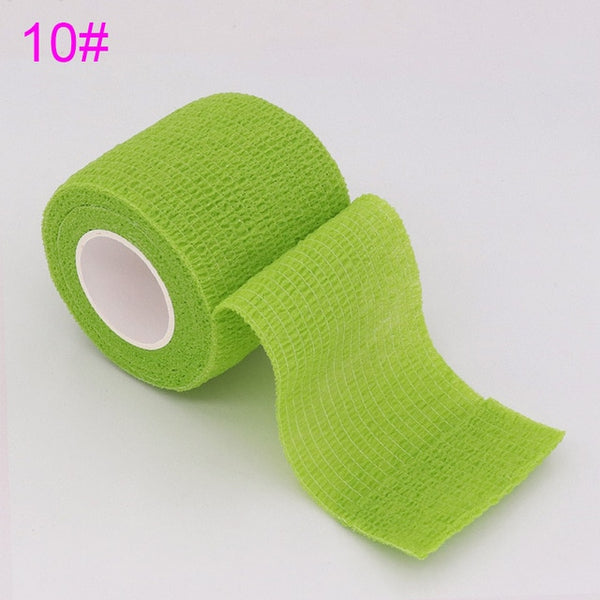 18 Colors Colorful Athletic Wrap Tape Self Adhesive Elastic Bandage