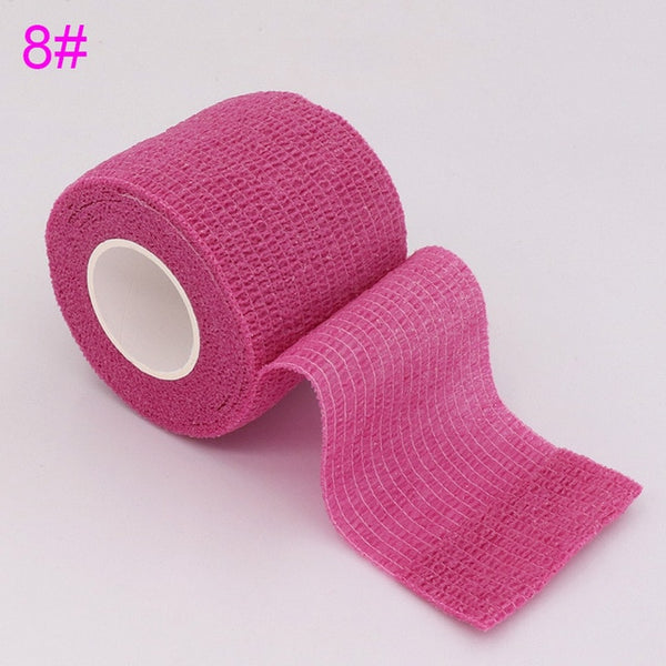 18 Colors Colorful Athletic Wrap Tape Self Adhesive Elastic Bandage