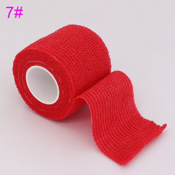 18 Colors Colorful Athletic Wrap Tape Self Adhesive Elastic Bandage