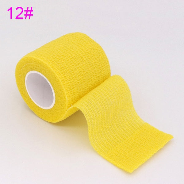 18 Colors Colorful Athletic Wrap Tape Self Adhesive Elastic Bandage